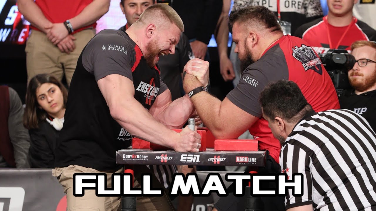 VIDEO Artyom Morozov Vs Alex Kurdecha EAST Vs WEST 11 ARMWRESTLING