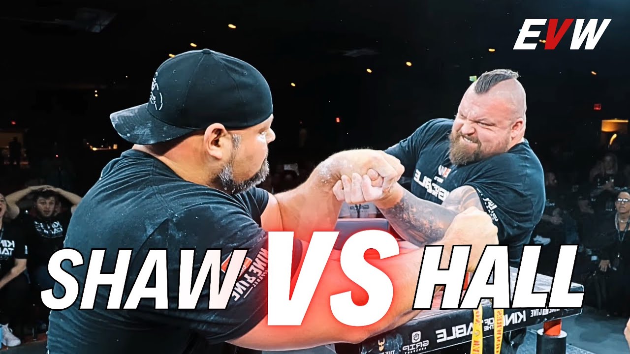 VIDEO: Brian Shaw vs Eddie Hall (FULL OFFICIAL MATCH) King of the Table ...